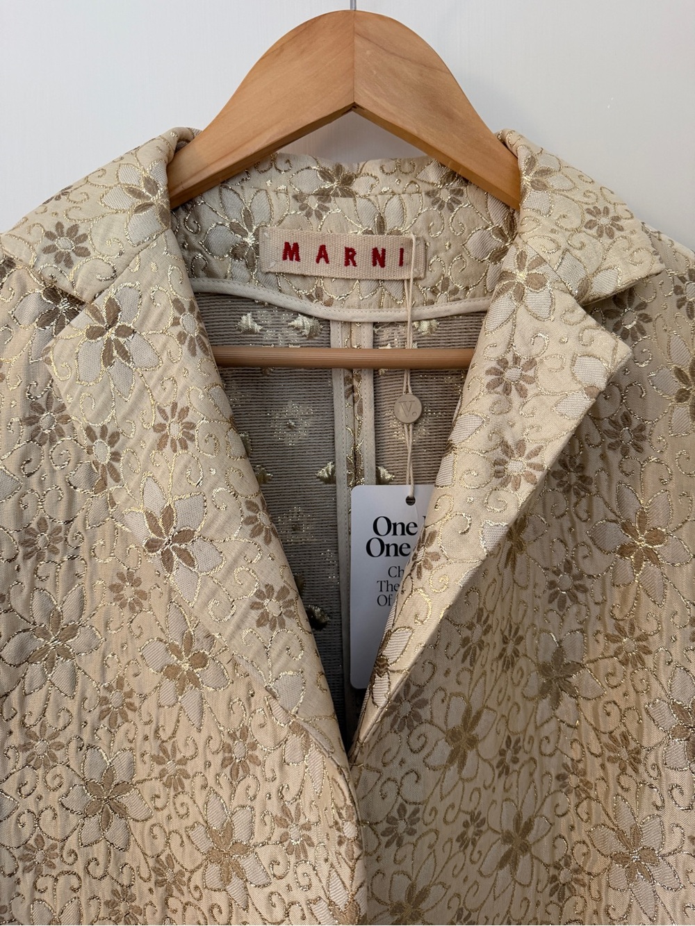 Marni Floral Jacquard Coat